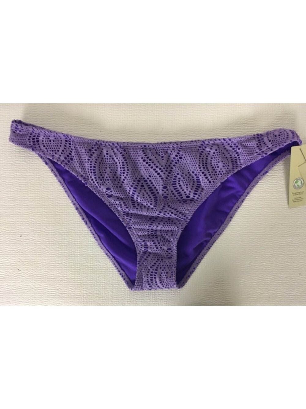 No Boundaries Bikini Bottoms Size XXL 20 Purple Lace Lined New with Tags